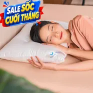 Gối lông vũ nhân tạo kiểu dáng định hình Goodnight Mochi