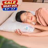 Gối lông vũ nhân tạo kiểu dáng định hình Goodnight Mochi