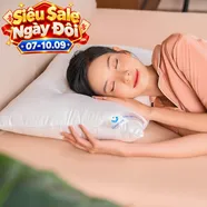 Gối lông vũ nhân tạo kiểu dáng định hình Goodnight Mochi