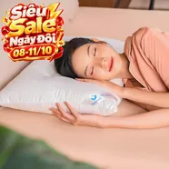 Gối lông vũ nhân tạo kiểu dáng định hình Goodnight Mochi