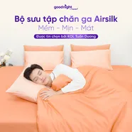 Bộ ga chun Lyocell cao cấp Goodnight Airsilk
