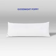 Gối ôm êm ái hiện đại Goodnight Poppy chuẩn công thái học, phù hợp với cơ thể người Việt (BST Ngủ Mát)
