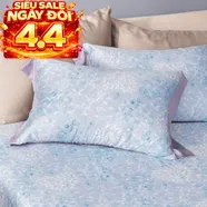 Bộ ga chun Lụa tencel cao cấp Amando Bliss 4 chi tiết mã TC006