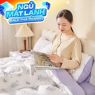 Bộ ga chun vỏ chăn Goodnight Bamboo mềm mại, điều hòa thân nhiệt