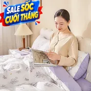 Bộ ga chun vỏ chăn Goodnight Bamboo mềm mại, điều hòa thân nhiệt