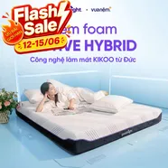 Nệm foam Kikoo Mát Lạnh Goodnight Active Hybrid Từ Đức