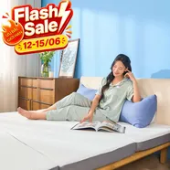 Nệm foam iComfy Fold 3.0 gấp 3 dày 10cm