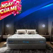 Nệm lò xo Dunlopillo de.Stress Energy công nghệ cách ly chuyển động