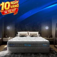 Nệm lò xo Dunlopillo de.Stress Energy công nghệ cách ly chuyển động