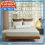 Bộ ga chun Amando Wellness Tencel Luxe Họa Tiết 4CT - Tencel 60S tinh tế