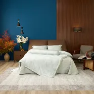 Bộ phủ Amando Wellness Tencel Luxe họa tiết