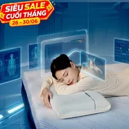Gối ngủ sâu Memory foam 40D Goodnight Astro lõi kép