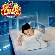 Gối ngủ sâu Memory foam 40D Goodnight Astro lõi kép