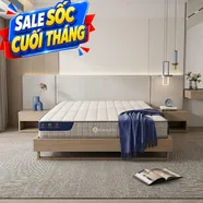 Nệm lò xo Amando Elite Flip túi độc lập thiết kế 2 mặt linh hoạt dày 24cm