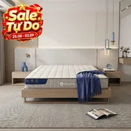 Nệm lò xo Amando Elite Flip túi độc lập thiết kế 2 mặt linh hoạt dày 24cm