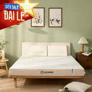 [TẶNG 2 GỐI CAO SU] Nệm cao su đa tầng thế hệ mới Gummi hybrid giá tiết kiệm