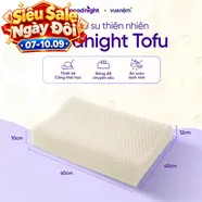 Gối cao su thiên nhiên công thái học Goodnight Tofu