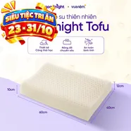 Gối cao su thiên nhiên công thái học Goodnight Tofu