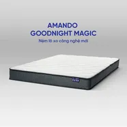 Nệm lò xo giảm đau lưng Amando Goodnight Magic