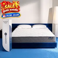 Nệm lò xo túi độc lập thế hệ mới Amando Goodnight Magic nâng đỡ êm ái 20cm