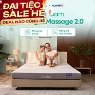 Combo siêu rẻ: Đệm Foam Goodnight Massage 2.0