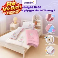 Bộ tấm trải trẻ em đi học Goodnight Bebé