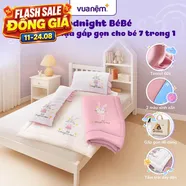 Bộ tấm trải trẻ em đi học Goodnight Bebé