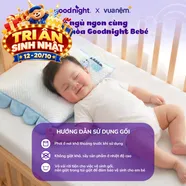 Gối bông trẻ em Goodnight Bebé