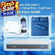 Combo Giải nhiệt 1: Đệm Coolax - Tiết kiệm 1648K