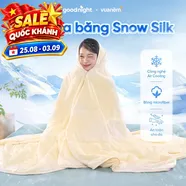Chăn lụa băng Goodnight Snow Silk