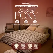 Chăn lông hồ ly đa năng Goodnight Foxy