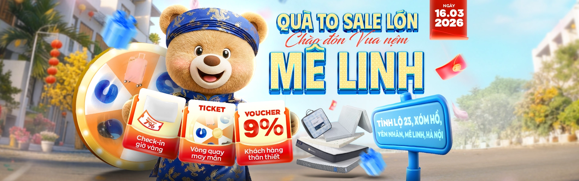 Khai trương CH Mê Linh