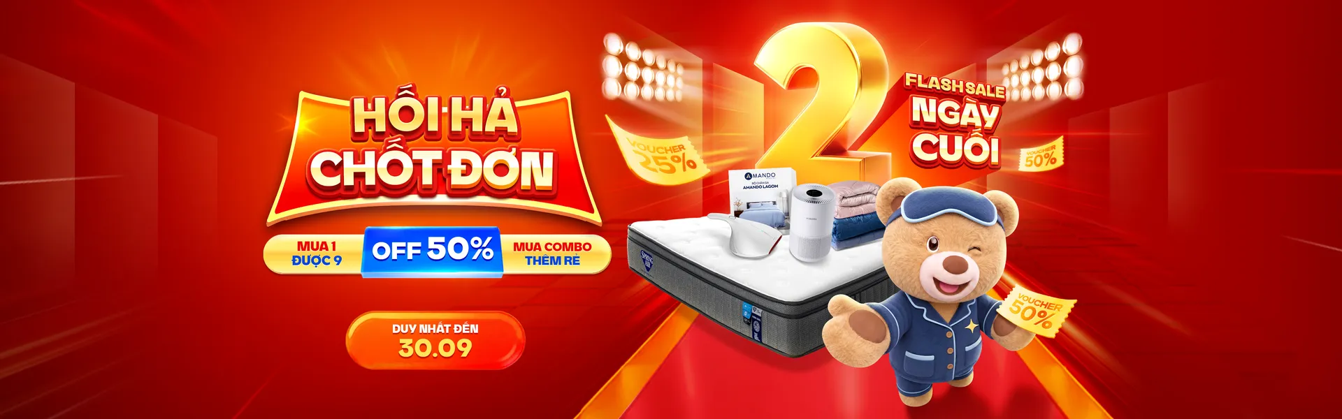 Flashsale top banner