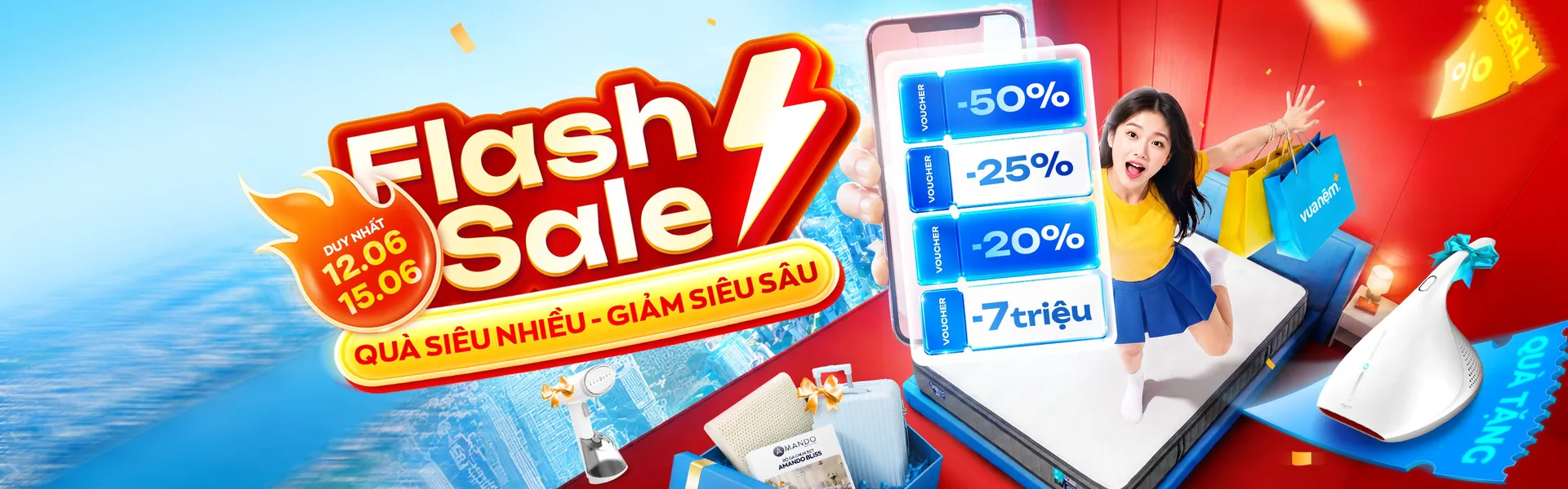 Flashsale top banner
