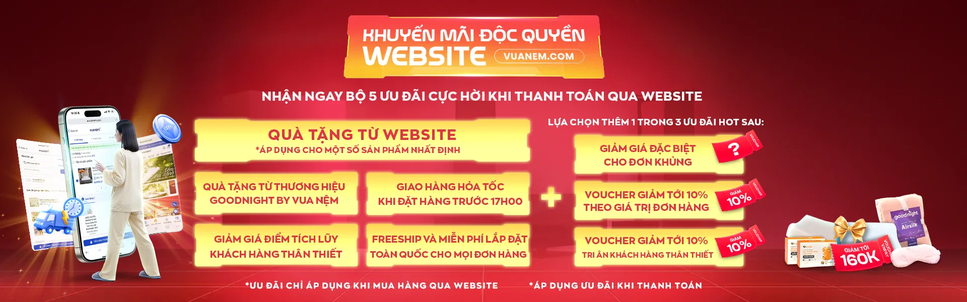 Ưu đãi Website