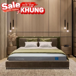 Nệm foam Comfy Cloud 2.0 siêu đàn hồi dày 15cm