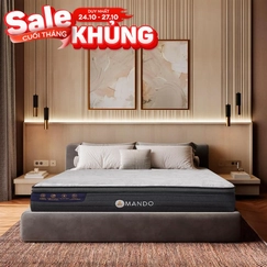 Nệm lò xo làm mát Amando Elite Grand dày 28cm