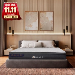 Nệm lò xo làm mát Amando Elite Grand dày 28cm