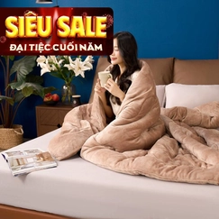 Chăn đông nhung tuyết giữ ấm Amando Warm Flannel (SS25)