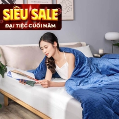 Chăn đông lông thỏ mềm mịn giữ ấm Amando Warm