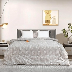 Chăn đại hàn lông thỏ mềm mịn giữ ấm Amando Warm