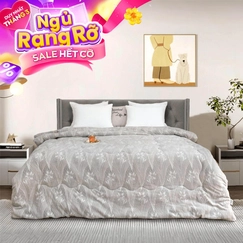 Chăn đông lông thỏ mềm mịn giữ ấm Amando Warm