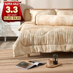 Chăn chần sợi gỗ thiên nhiên tencel Amando Aleena