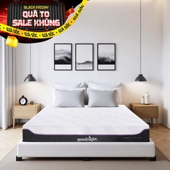 Nệm foam công nghệ Đức Goodnight Active Hybrid dày 20cm