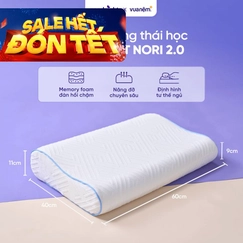 Gối foam công thái học cao cấp Goodnight Nori 2.0