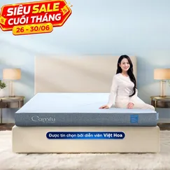 Nệm foam Comfy Cloud 2.0 siêu đàn hồi dày 15cm