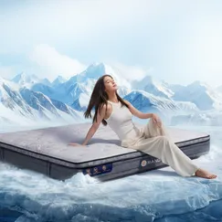 Nệm lò xo túi độc lập Amando Elite Plus ngủ mát, êm sâu dày 25cm