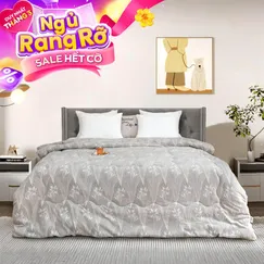 Chăn đông lông thỏ mềm mịn giữ ấm Amando Warm