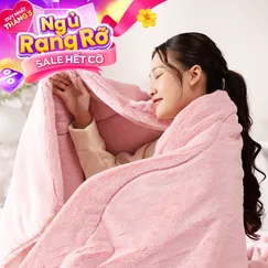 Chăn đông lông chồn cao cấp giữ ấm Amando Warm