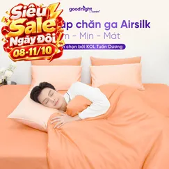 Bộ ga chun Lyocell cao cấp Goodnight Airsilk